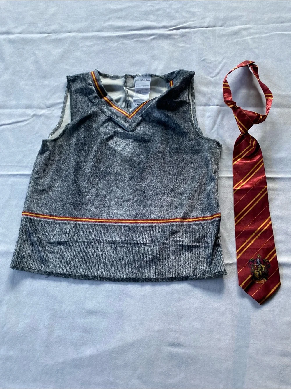 NWOT Halloween Harry Potter Sweater Vest & Tie One Size Kids 4+